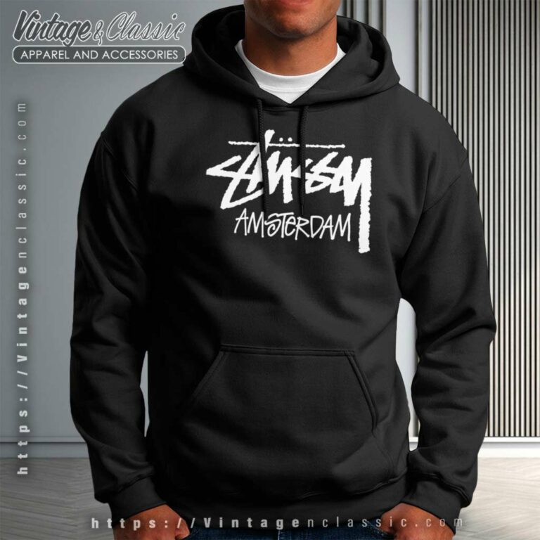 Stussy Amsterdam Basic Logo Hoodie Stussy Amsterdam Basic Logo Hoodie