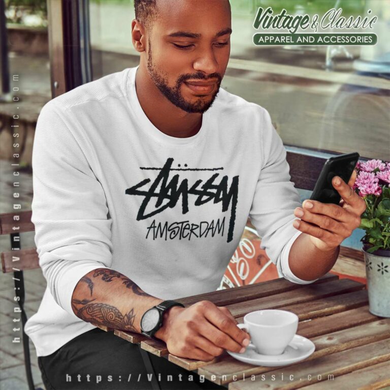 Stussy Amsterdam Basic Logo Sweatshirt Stussy Amsterdam Basic Logo Sweatshirt