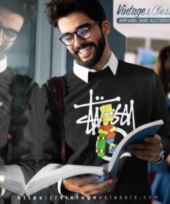 Stussy Bart Simpson Skate Sweatshirt