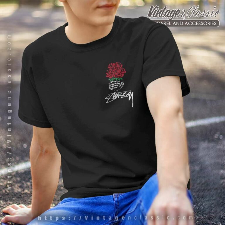 Stussy Bouquet Pig Dyed T Shirt Stussy Bouquet Pig Dyed T Shirt