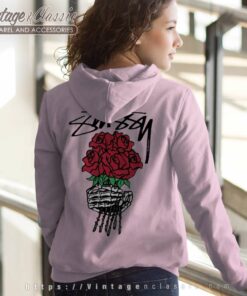 Stussy Bouquet Pig Dyed Women Hoodie
