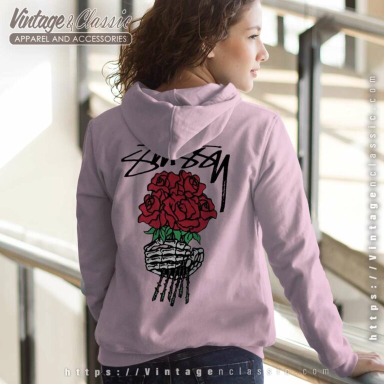 Stussy Bouquet Pig Dyed Women Hoodie Stussy Bouquet Pig Dyed Women Hoodie