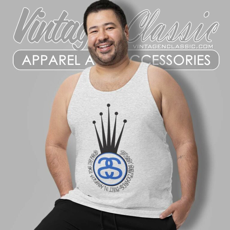 Stussy Crown Link Tank Top Racerback Stussy Crown Link Tank Top Racerback