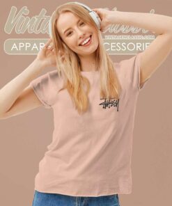 Stussy Dobbelsteen Fuzzy Dice Shirt 8 Stussy Dobbelsteen Fuzzy Dice Women TShirt