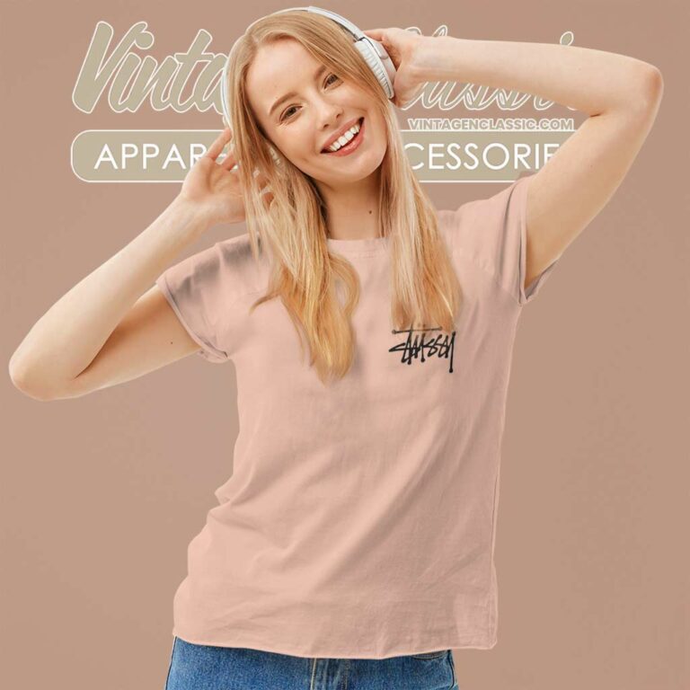 Stussy Dobbelsteen Fuzzy Dice Women TShirt Stussy Dobbelsteen Fuzzy Dice Women TShirt