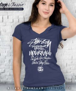 Stussy Equipment For The Modern Age V Neck TShirt