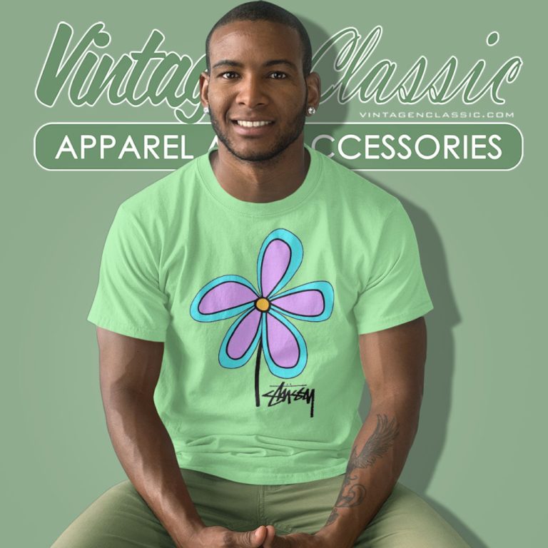 Stussy Flower T Shirt Stussy Flower T Shirt