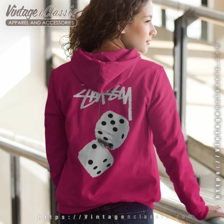 Stussy Fuzzy Dice Women Hoodie Stussy Fuzzy Dice Women Hoodie