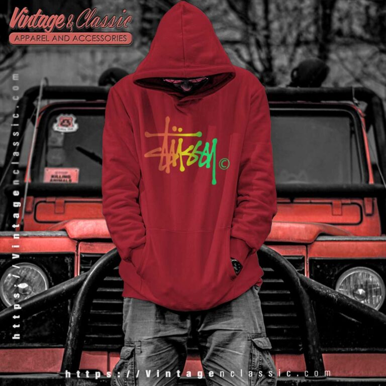 Stussy Gradient Classic Logo Hoodie Stussy Gradient Classic Logo Hoodie