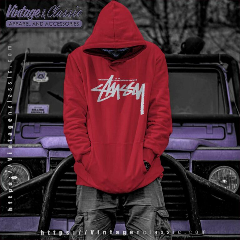 Stussy Grey Logo Hoodie Stussy Grey Logo Hoodie