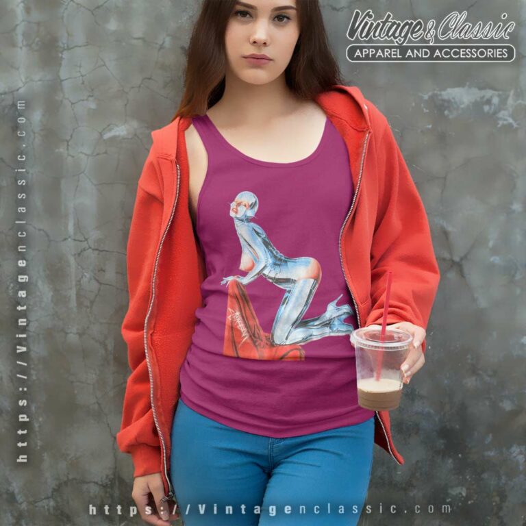Stussy Hajime Sorayama Girl Tank Top Racerback Stussy Hajime Sorayama Girl Tank Top Racerback