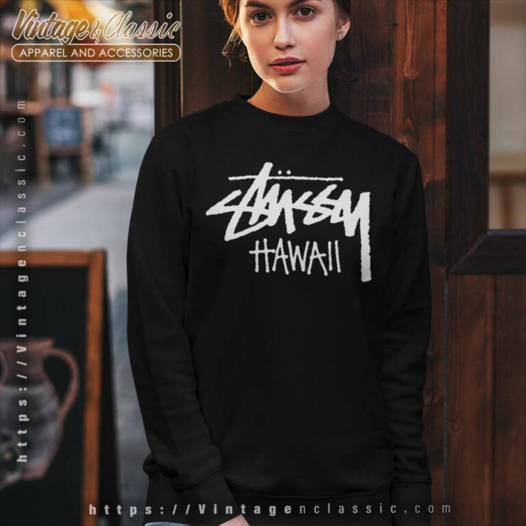 Stussy Hawaii Basic Logo Sweatshirt Stussy Hawaii Basic Logo Sweatshirt