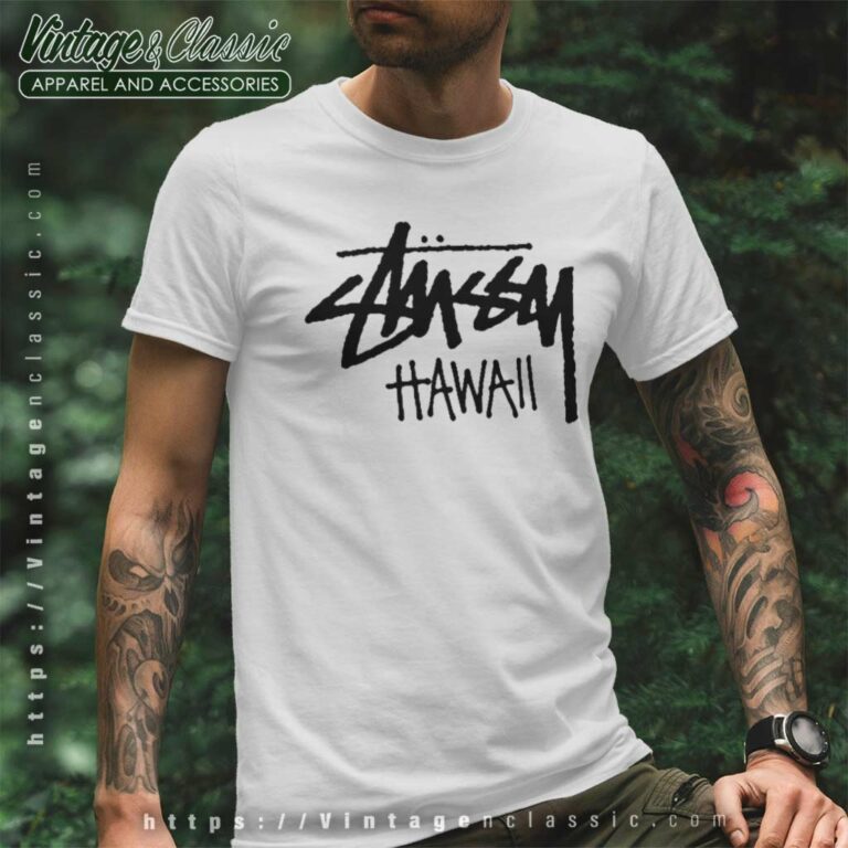 Stussy Hawaii Basic Logo T Shirt Stussy Hawaii Basic Logo T Shirt