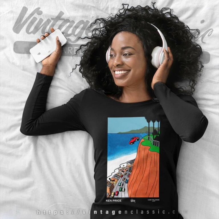 Stussy Ken Price Car Plunge Long Sleeve Tee Stussy Ken Price Car Plunge Long Sleeve Tee