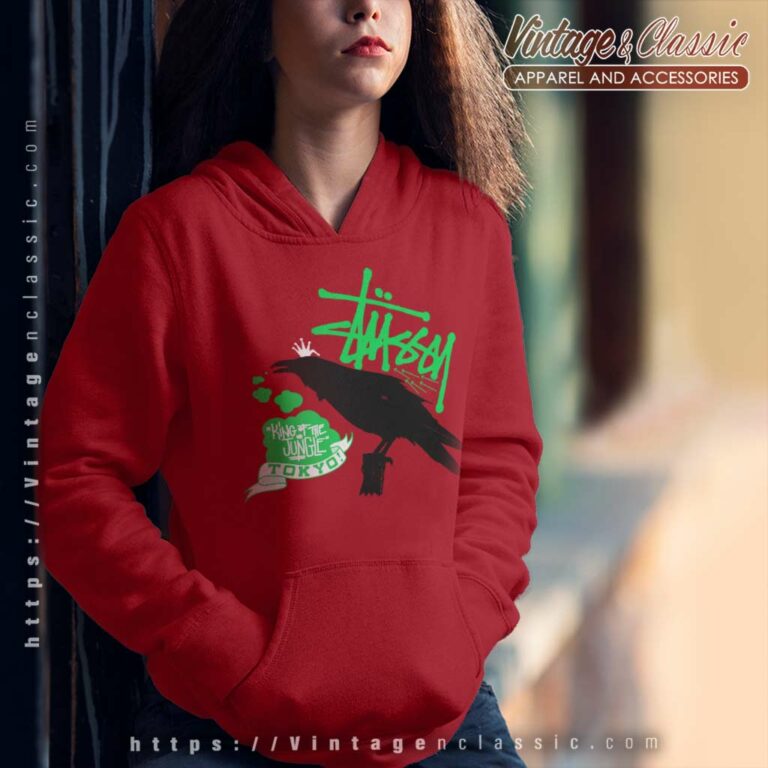 Stussy King The Jungle Tokyo Hoodie Stussy King The Jungle Tokyo Hoodie