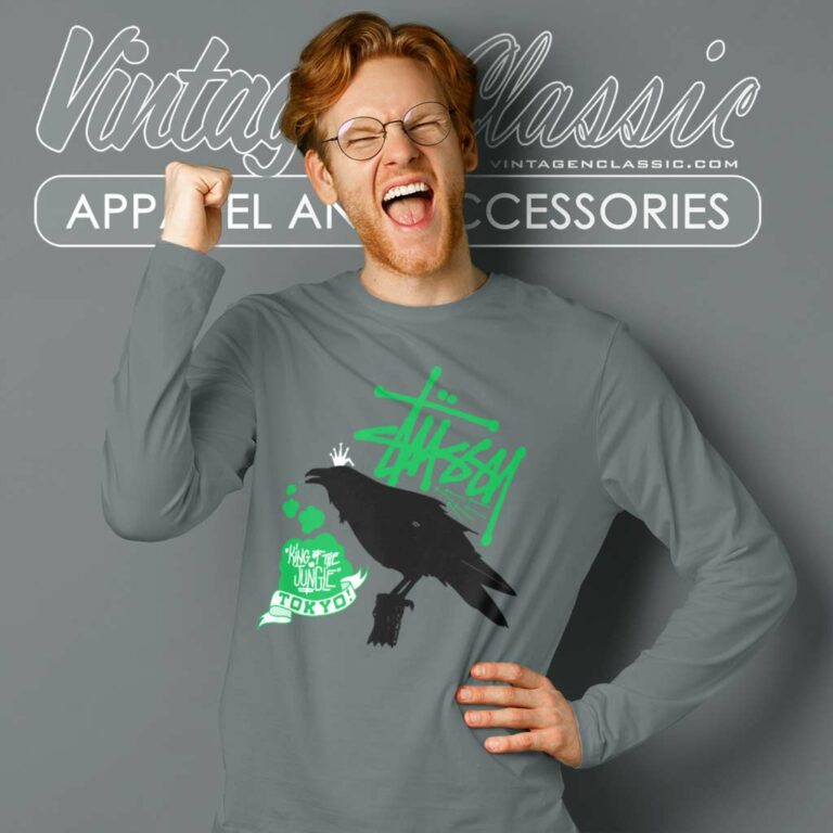 Stussy King The Jungle Tokyo Long Sleeve Tee Stussy King The Jungle Tokyo Long Sleeve Tee