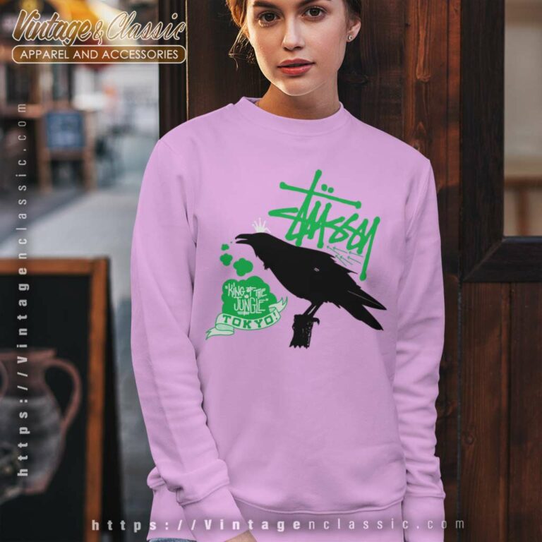 Stussy King The Jungle Tokyo Sweatshirt Stussy King The Jungle Tokyo Sweatshirt