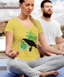 Stussy King The Jungle Tokyo V Neck TShirt