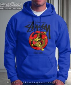Stussy Kyoto Dragon Shirt Hoodie