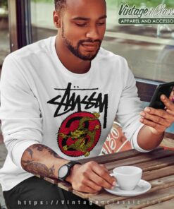 Stussy Kyoto Dragon Shirt Sweatshirt