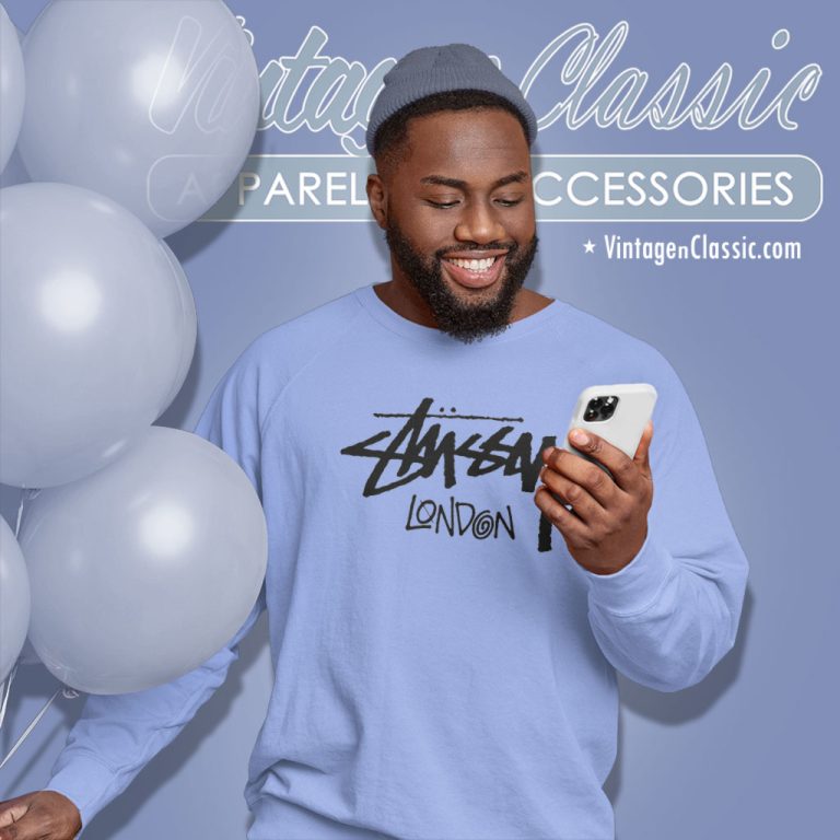 Stussy London Basic Logo Sweatshirt Stussy London Basic Logo Sweatshirt