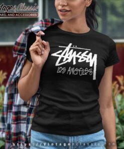 Stussy Los Angeles Basic Logo Women TShirt