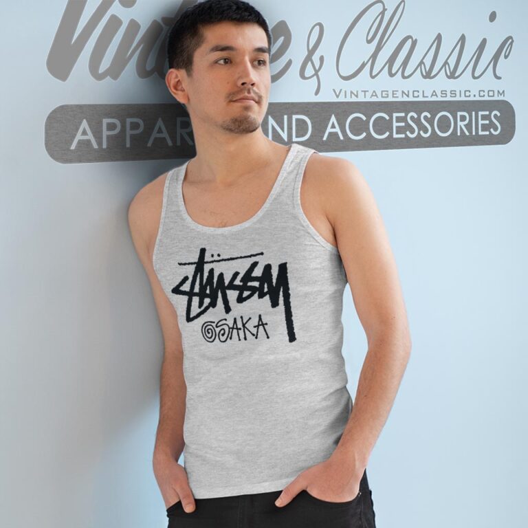 Stussy Osaka Shirt Tank Top Racerback Stussy Osaka Shirt Tank Top Racerback