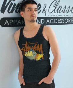 Stussy Pierre Bolide Bobsled Players Tank Top Racerback