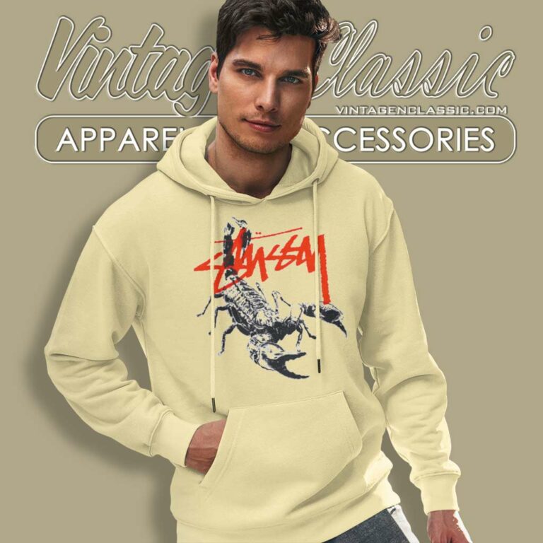 Stussy Scorpion Logo Hoodie Stussy Scorpion Logo Hoodie