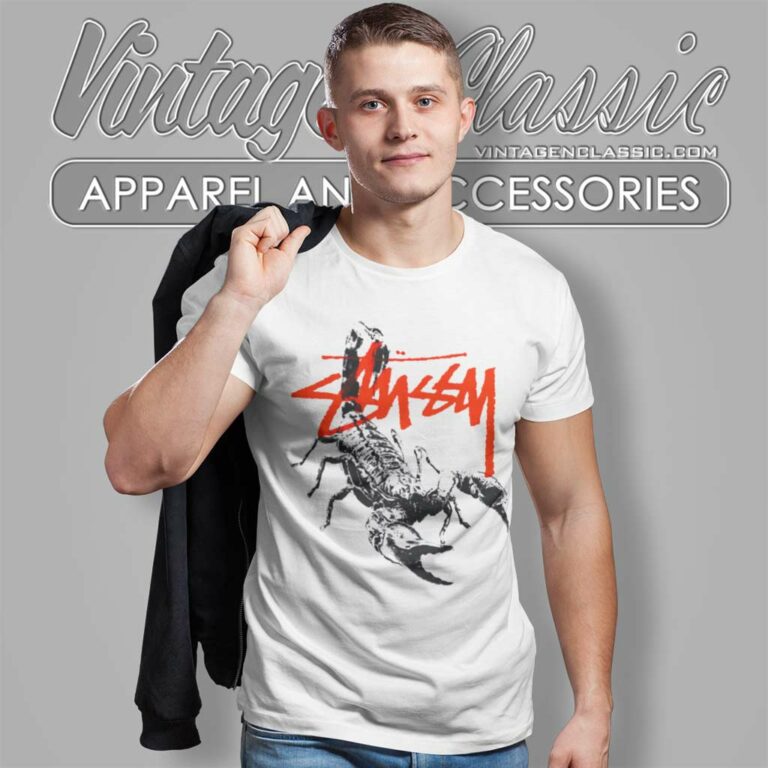 Stussy Scorpion Logo T Shirt Stussy Scorpion Logo T Shirt
