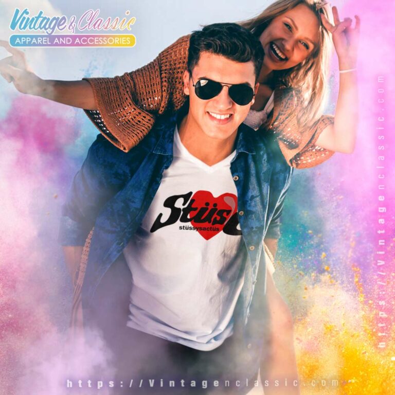 Stussy Shirt Cactus Plant Flea Market Heart V Neck TShirt Stussy Shirt Cactus Plant Flea Market Heart V Neck TShirt