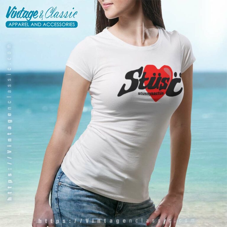 Stussy Shirt Cactus Plant Flea Market Heart Women TShirt Stussy Shirt Cactus Plant Flea Market Heart Women TShirt