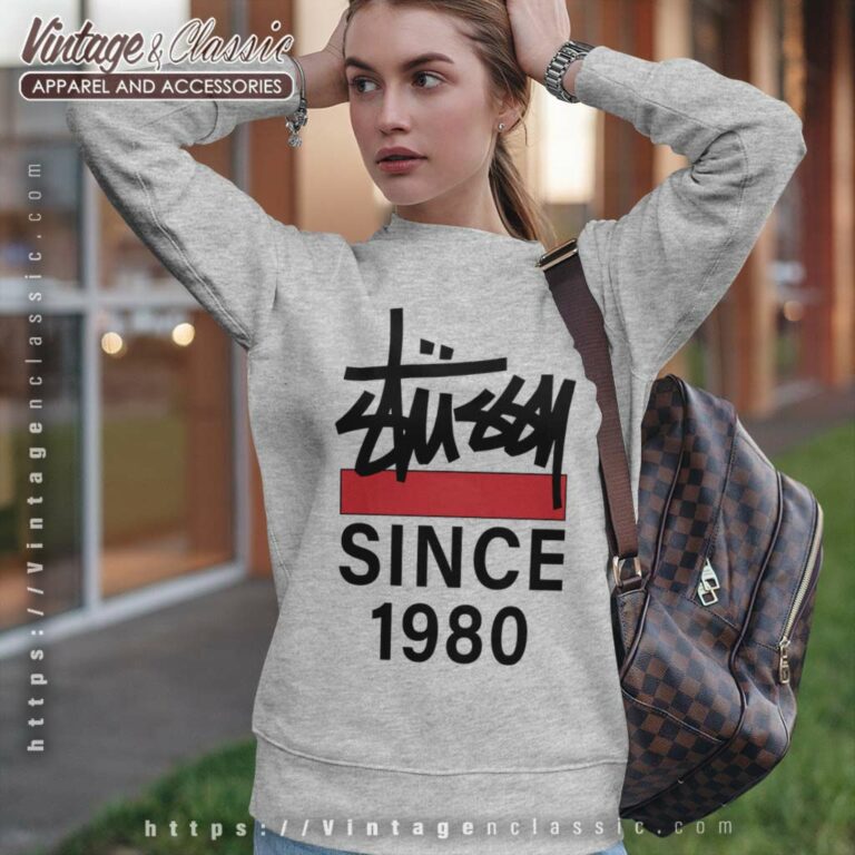 Stussy Since 1980 Big Logo Sweatshirt Stussy Since 1980 Big Logo Sweatshirt