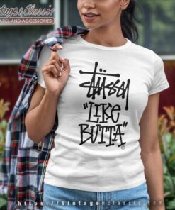 Stussy Skate Like Butta Women TShirt
