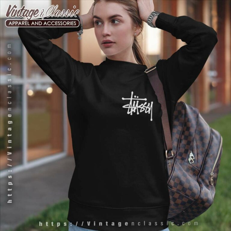 Stussy Small Basic Logo Sweatshirt Stussy Small Basic Logo Sweatshirt
