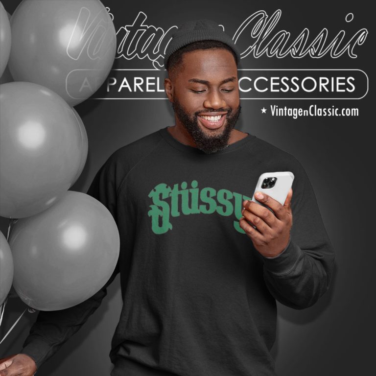 Stussy Soda Logo Basic Sweatshirt Stussy Soda Logo Basic Sweatshirt