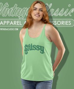 Stussy Soda Logo Basic Tank Top Racerback