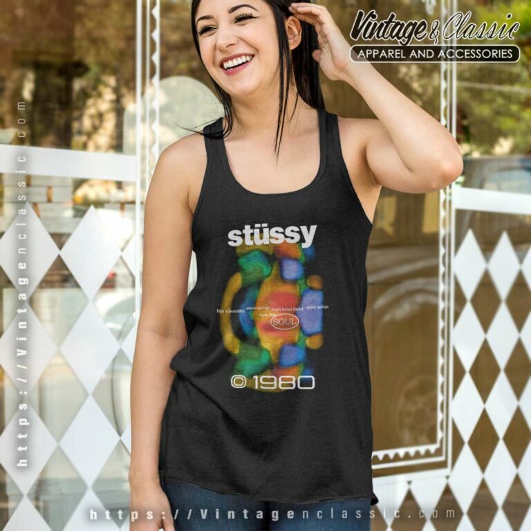 Stussy Soul 1980 Tank Top Racerback Stussy Soul 1980 Tank Top Racerback