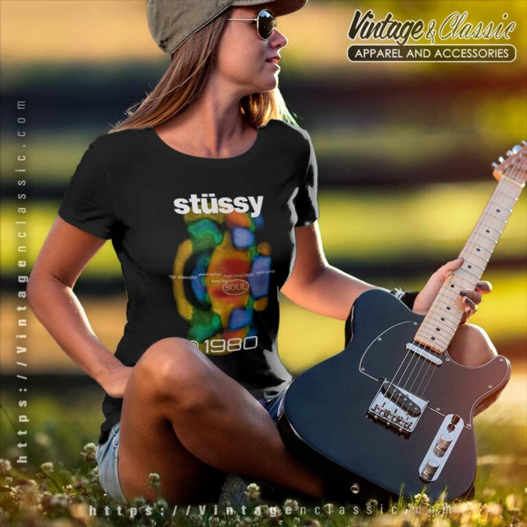 Stussy Soul 1980 Women TShirt Stussy Soul 1980 Women TShirt