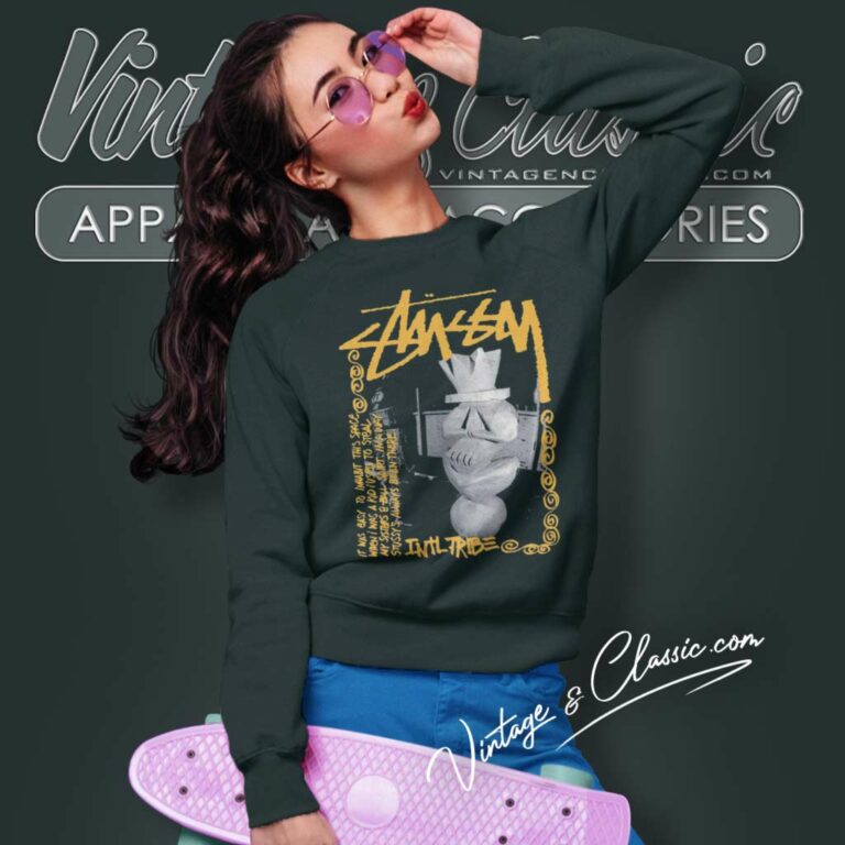 Stussy Tiki Intl Tribe Sweatshirt Stussy Tiki Intl Tribe Sweatshirt