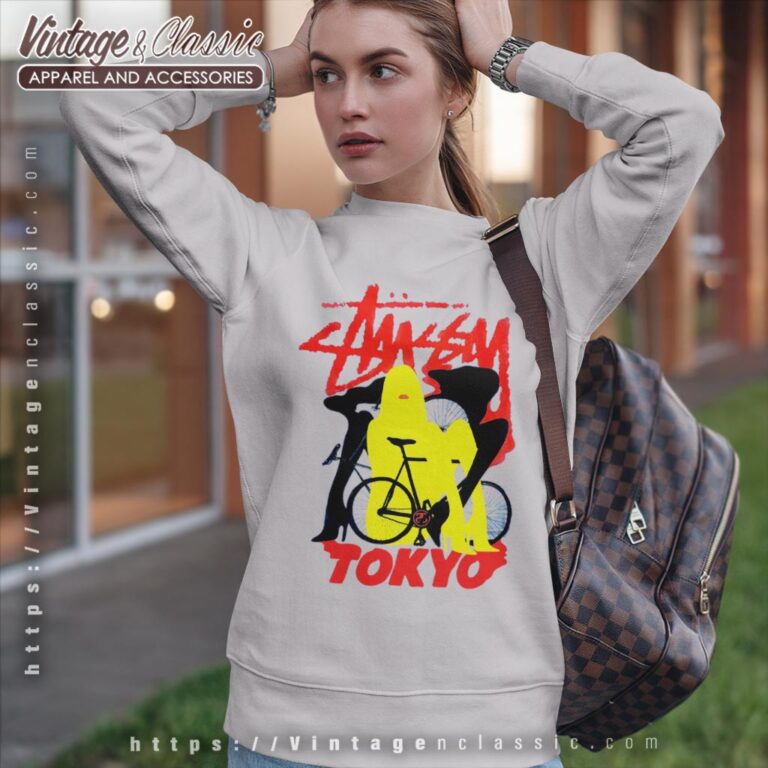 Stussy Tokyo Bicycle Shirt Sweatshirt Stussy Tokyo Bicycle Shirt Sweatshirt