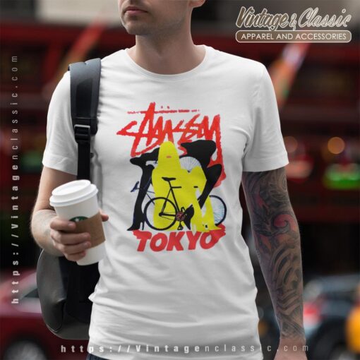 Stussy tokyo bicycle shirt