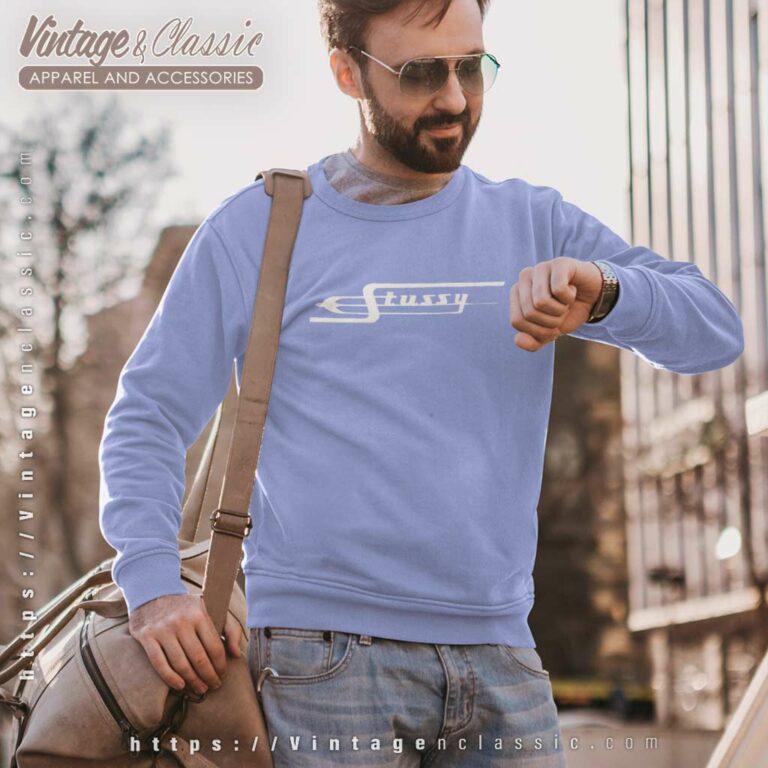 Stussy Trident Logo Sweatshirt Stussy Trident Logo Sweatshirt