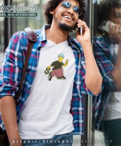 Stussy Vintage Peace And Prosperity V Neck TShirt
