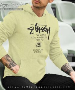 Stussy World Tour Shirt Hoodie