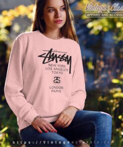 Stussy World Tour Shirt Sweatshirt