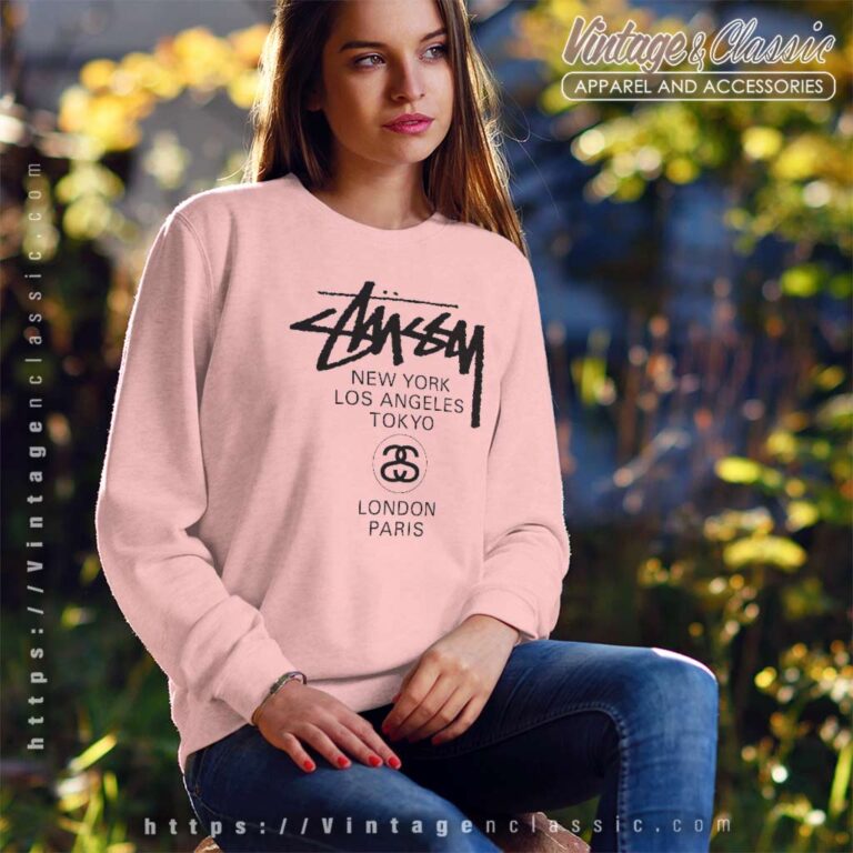 Stussy World Tour Shirt Sweatshirt Stussy World Tour Shirt Sweatshirt