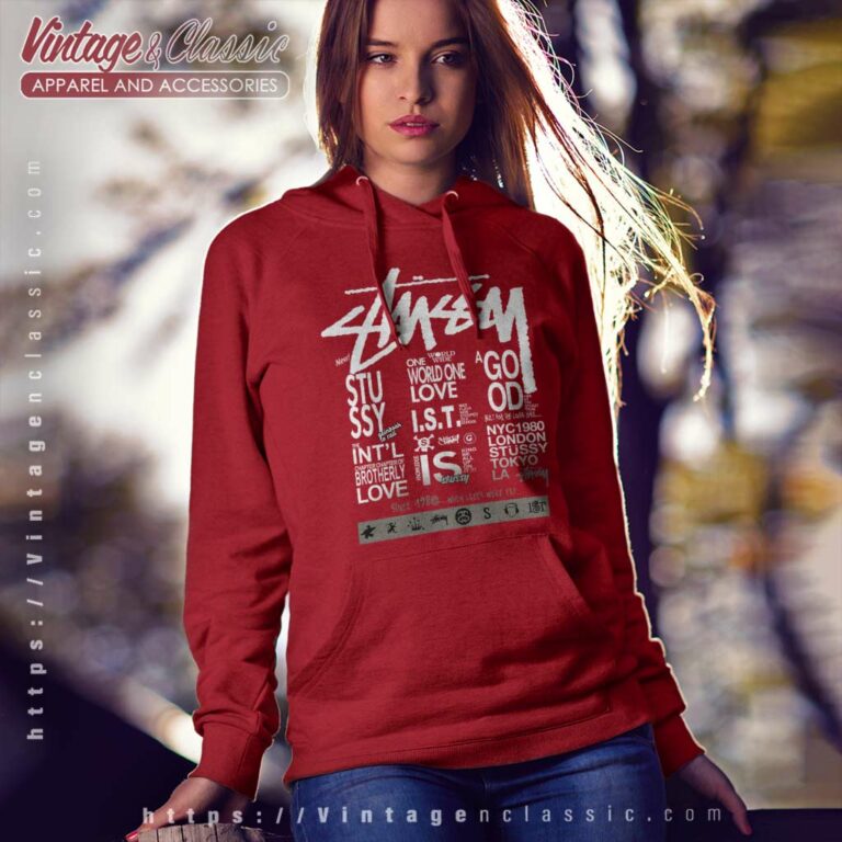 Stussy Worldwide Since 1980 Hoodie Stussy Worldwide Since 1980 Hoodie