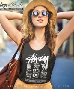 Stussy Worldwide Since 1980 Tank Top Racerback