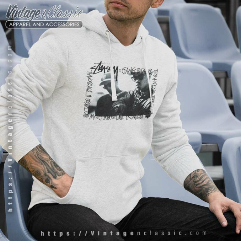 Stussy X Gang Starr Take It Personal Hoodie Stussy X Gang Starr Take It Personal Hoodie